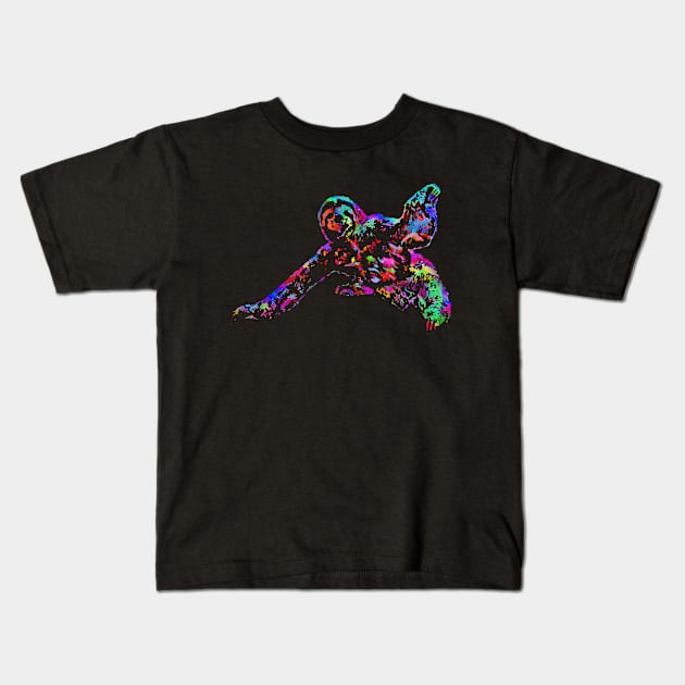 Wait for Sloth! Kids T-Shirt by Leon Loveless